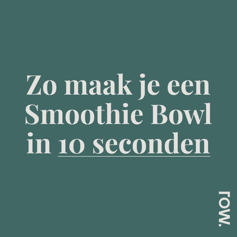 Smoothie Bowl | Rood Fruit