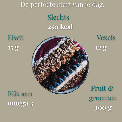 Smoothie Bowl Rood Fruit - ROW Foods